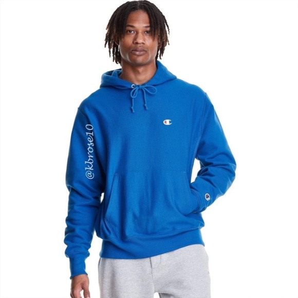 Champion Other - New with Tags Blue Champion Life Men's Reverse Weave Pullover Hoodie Size Medium